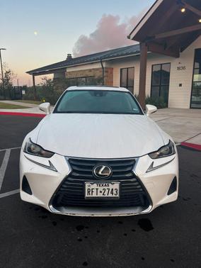 White 2017 Lexus IS 200t Base
