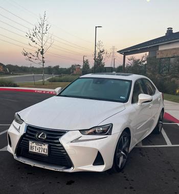 White 2017 Lexus IS 200t Base