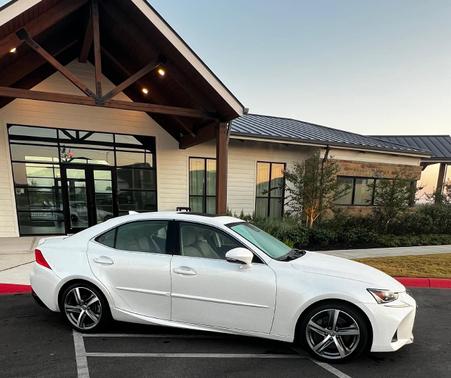 White 2017 Lexus IS 200t Base