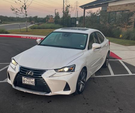 White 2017 Lexus IS 200t Base