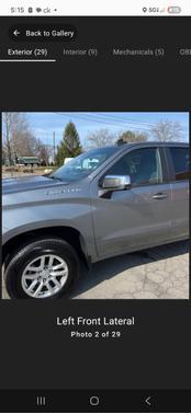 Gray 2019 Chevrolet Silverado 1500 LT
