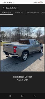 Gray 2019 Chevrolet Silverado 1500 LT