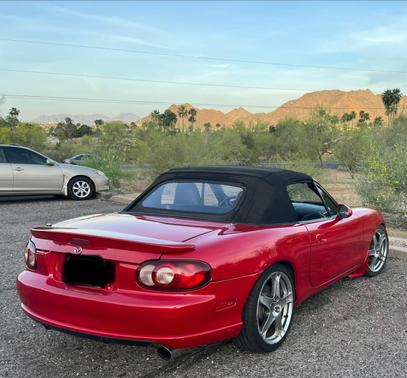 Red 2005 Mazda MazdaSpeed Miata MX-5 Base