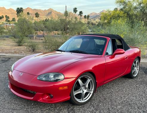 Red 2005 Mazda MazdaSpeed Miata MX-5 Base
