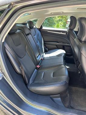 Silver 2018 Ford Fusion Hybrid Titanium