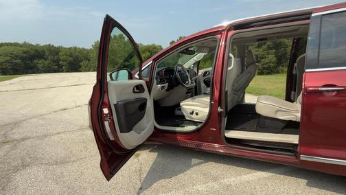 Red 2020 Chrysler Pacifica Limited