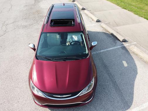 Red 2020 Chrysler Pacifica Limited
