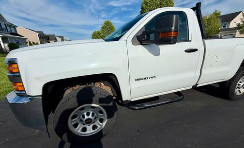 White 2018 Chevrolet Silverado 3500 WT