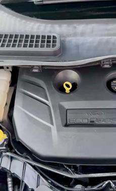 Black 2015 Ford Escape Titanium