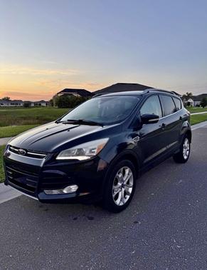 Black 2015 Ford Escape Titanium