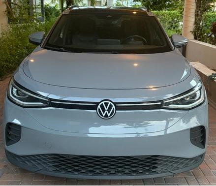 Gray 2022 Volkswagen ID.4 Pro S