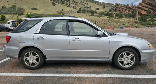 Silver 2004 Subaru Impreza WRX Sport Wagon