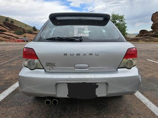Silver 2004 Subaru Impreza WRX Sport Wagon