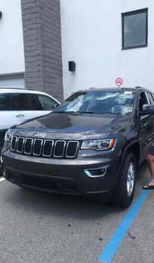 Gray 2019 Jeep Grand Cherokee Laredo E