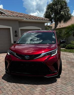 Red 2021 Toyota Sienna XSE 7 Passenger