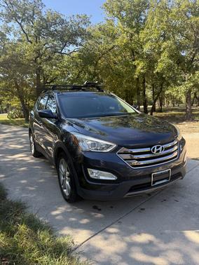 Blue 2015 Hyundai Santa Fe Sport 2.0L Turbo