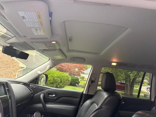 Gray 2021 INFINITI QX80 LUXE