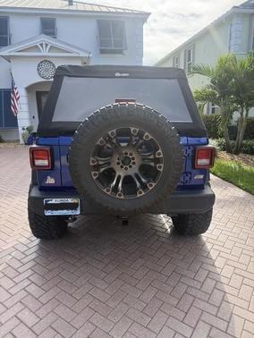 Blue 2018 Jeep Wrangler Unlimited Sport S