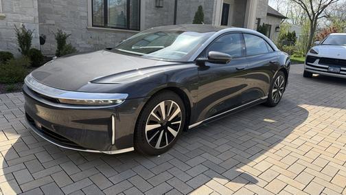 Gray 2023 Lucid Air Touring
