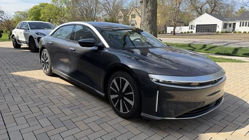Gray 2023 Lucid Air Touring