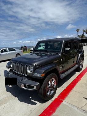 Gray 2020 Jeep Wrangler Unlimited Sahara