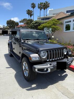 Gray 2020 Jeep Wrangler Unlimited Sahara