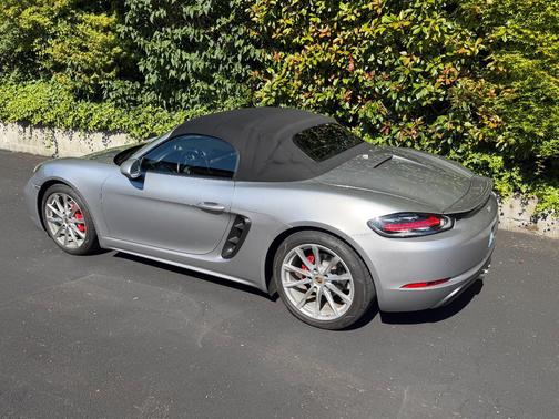 Silver 2017 Porsche 718 Boxster 718 Boxster S