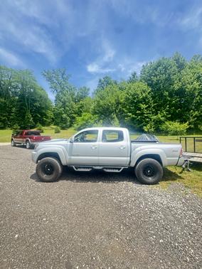 Silver 2009 Toyota Tacoma Double Cab