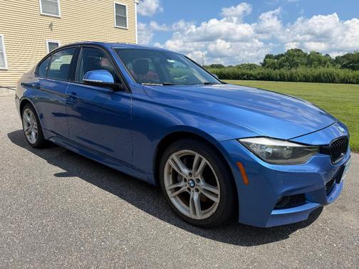 Blue 2015 BMW 328 i xDrive