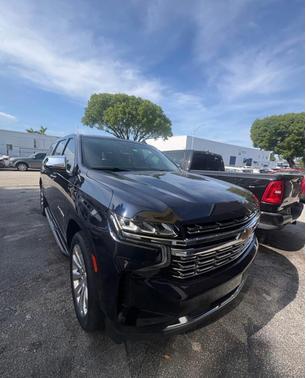 Blue 2021 Chevrolet Suburban Premier