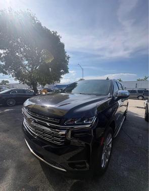 Blue 2021 Chevrolet Suburban Premier