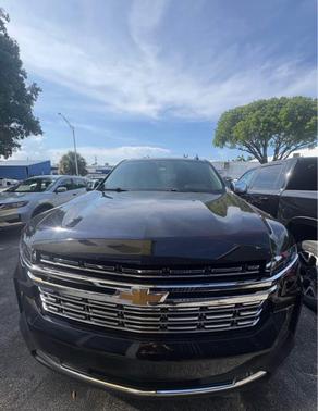 Blue 2021 Chevrolet Suburban Premier