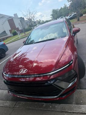 Red 2025 Hyundai SONATA SEL