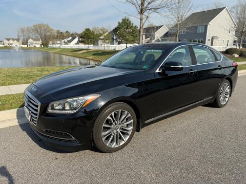 Black 2015 Hyundai Genesis 3.8