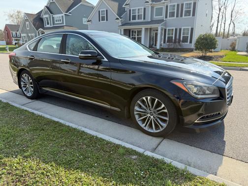 Black 2015 Hyundai Genesis 3.8