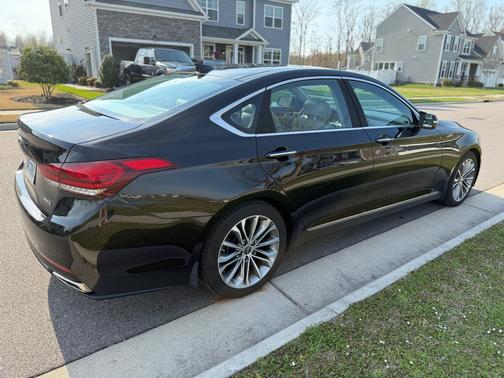 Black 2015 Hyundai Genesis 3.8