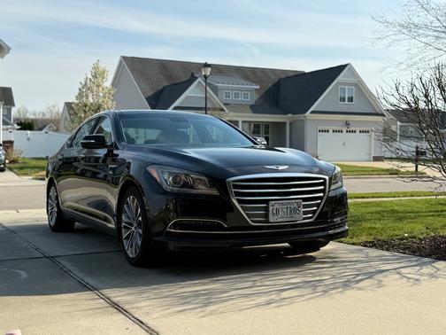 Black 2015 Hyundai Genesis 3.8