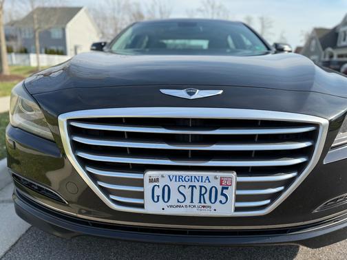 Black 2015 Hyundai Genesis 3.8