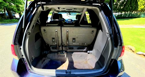 Blue 2009 Honda Odyssey EX-L