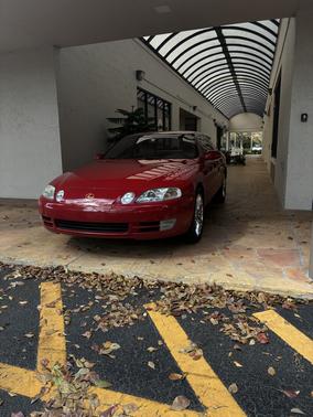 Red 1995 Lexus SC 400 Base