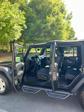 Black 2018 Jeep Wrangler JK Unlimited Sport