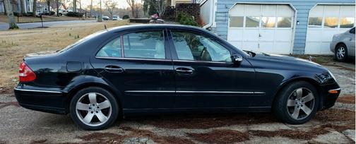 Black 2004 Mercedes-Benz E-Class E500