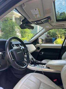 Black 2020 Land Rover Range Rover Sport HSE MHEV