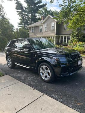 Black 2020 Land Rover Range Rover Sport HSE MHEV