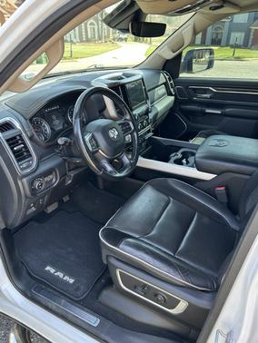 White 2019 RAM 1500 Laramie