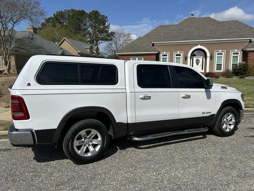 White 2019 RAM 1500 Laramie