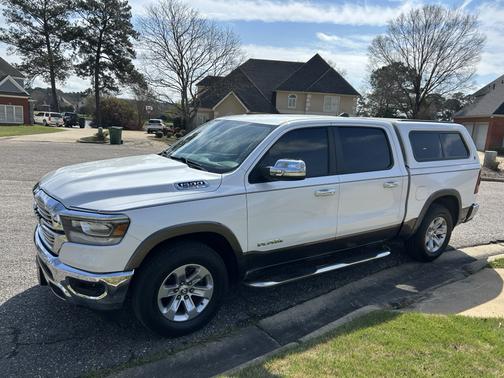 White 2019 RAM 1500 Laramie