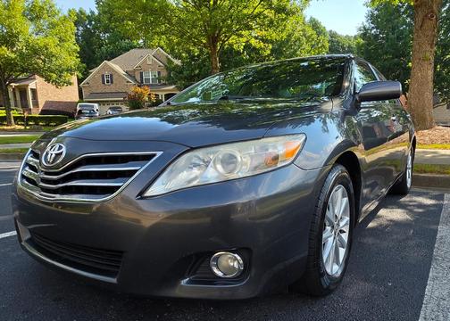 Gray 2010 Toyota Camry XLE