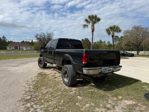 Black 2006 Ford F-250 XLT Crew Cab Super Duty