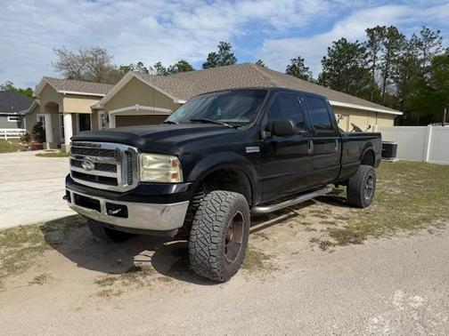 Black 2006 Ford F-250 XLT Crew Cab Super Duty